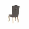 Silla de Comedor DKD Home Decor 52 x 53 x 103 cm Gris oscuro