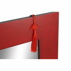 Espejo de pared DKD Home Decor Espejo Abeto Rojo Negro MDF (70 x 2 x 90 cm)