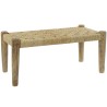 Banqueta DKD Home Decor Natural Cuerda Madera de mango (88 x 42 x 39,5 cm)