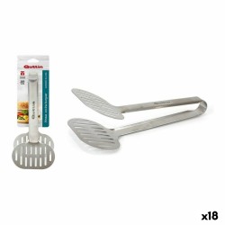 Pinzas de Cocina Quttin Burger Acero 24 x 10,7 cm 0,6 mm (18 Unidades) (24 cm)