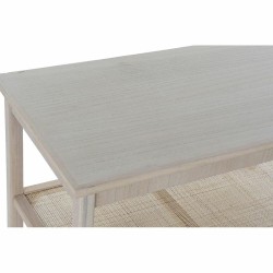 Mesa de Centro DKD Home Decor 90 x 50 x 46 cm Natural Aluminio Madera MDF