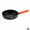 Sartu00e9n Quttin Gastro Negro Naranja 37,5 x 23 x 5 cm (6 Unidades)