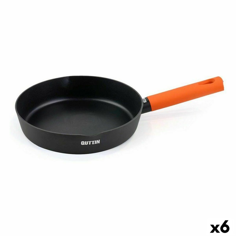 Sartu00e9n Quttin Gastro Negro Naranja 43 x 25 x 5 cm (6 Unidades)