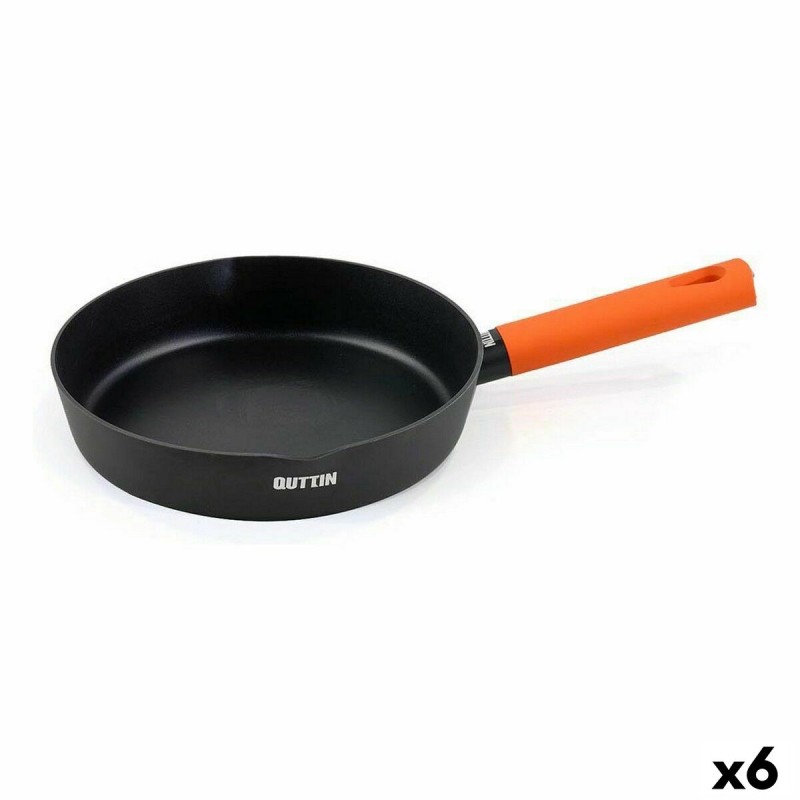 Sartu00e9n Quttin Gastro Negro Naranja 42 x 27,5 x 5,4 cm (6 Unidades)