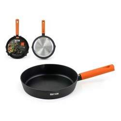 Sartu00e9n Quttin Gastro Negro Naranja 42 x 27,5 x 5,4 cm (6 Unidades)