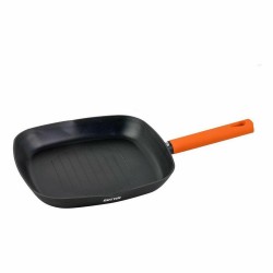 Sartu00e9n Asadora Quttin Gastro Negro Naranja 47 x 29,7 x 4 cm (6 Unidades)