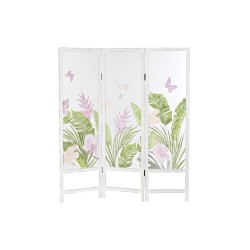 Biombo DKD Home Decor Tropical Transparente Madera MDF 150 x 2 x 180 cm